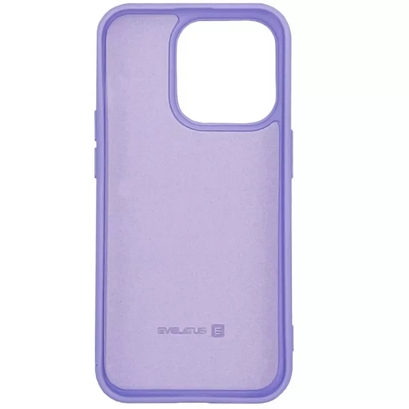 Evelatus Apple iPhone 14 Pro 6.1 Nano Siliconen Hoesje Soft Touch TPU Paars