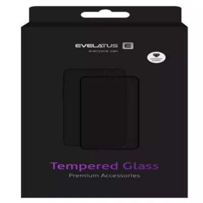 Evelatus Apple iPhone 17e | 14 | 13 | 13 Pro | 16e Corning Gorilla Glass antistatische 3D Full Cover 10X Stronger