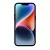 Evelatus Apple iPhone 14 echt leren hoesje met MagSafe blauw