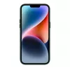 Evelatus Apple iPhone 14 echt leren hoesje met MagSafe donkergroen