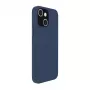 Evelatus Apple iPhone 14 Plus echt leren hoesje met MagSafe blauw