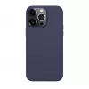 Evelatus Apple iPhone 14 Pro echt leren hoesje met MagSafe blauw