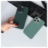 Evelatus Apple iPhone 14 Pro echt leren hoesje met MagSafe donkergroen