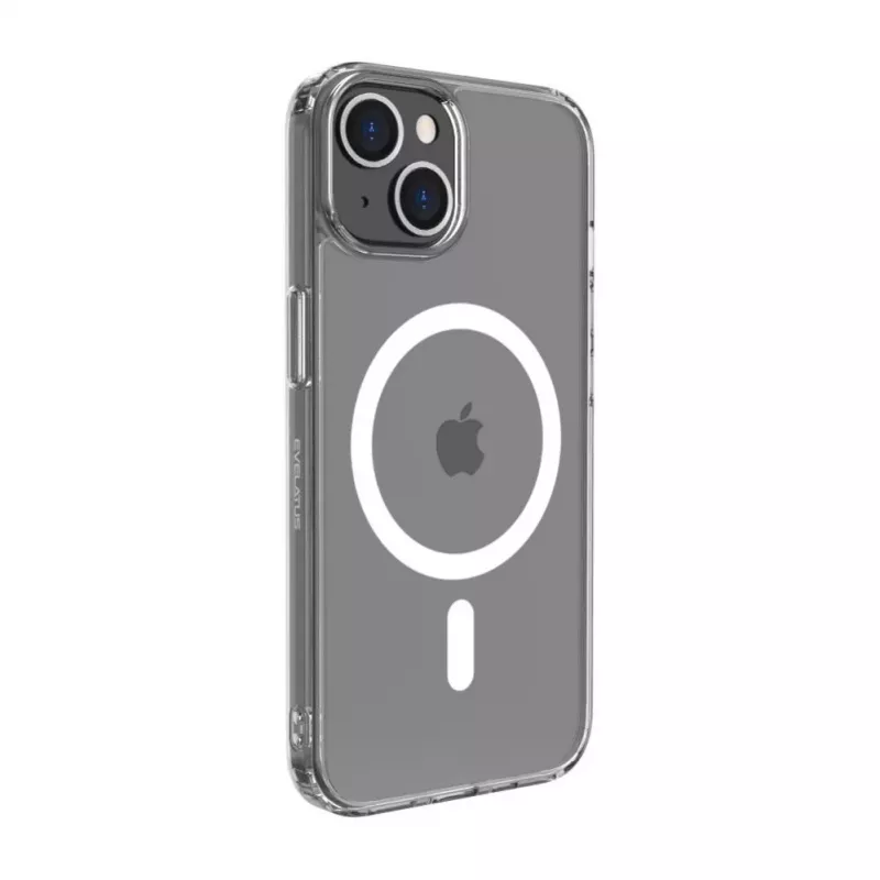 Evelatus Apple iPhone 14 transparant hoesje met MagSafe transparant