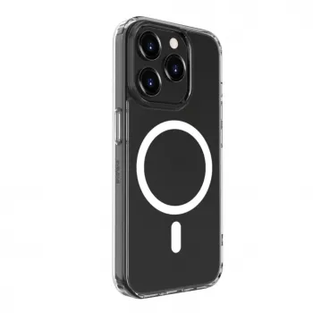Evelatus Apple iPhone 14 Pro Max Clear Case met MagSafe transparant