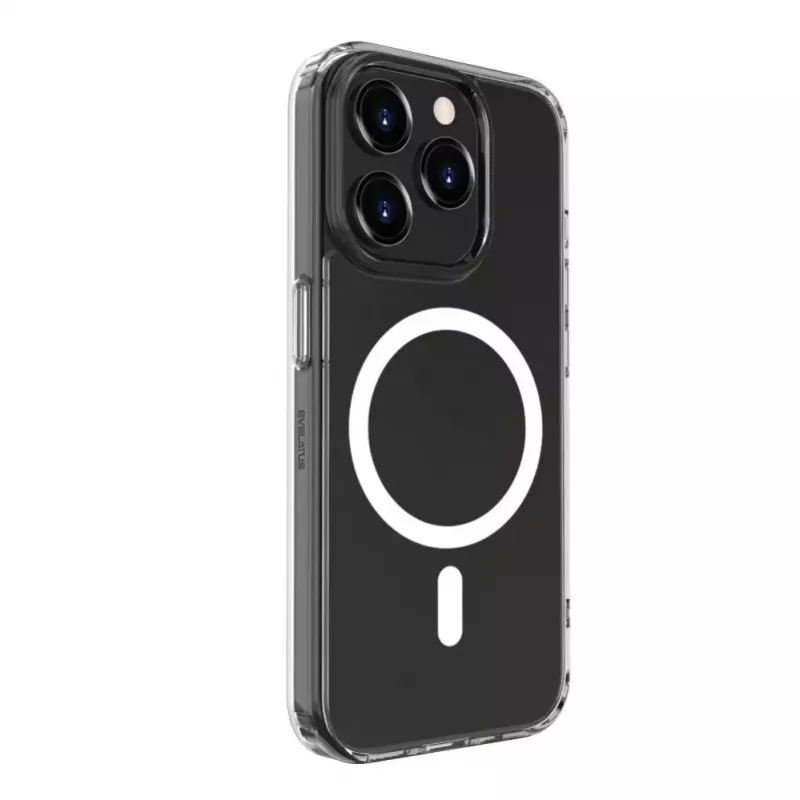 Evelatus Apple iPhone 14 Pro Max Clear Case met MagSafe transparant