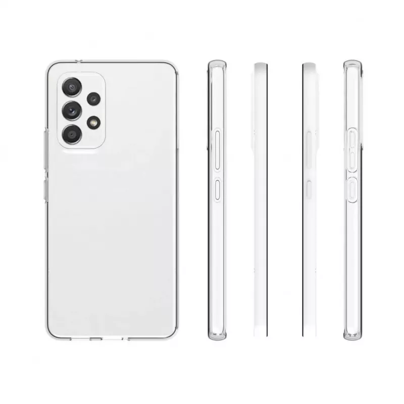 Evelatus Samsung Galaxy A04s / A13 5G transparante siliconenhoes 1,5mm TPU transparant