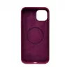 Evelatus Apple iPhone 14 premium MagSafe soft touch siliconenhoes plum