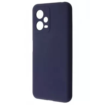 Evelatus Xiaomi Redmi Note 12 / Poco X5 premium soft touch siliconenhoes middernachtblauw