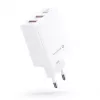 Evelatus ETC06 reisoplader EU-wand 3 poorten 32W USB-C / USB-A2 wit