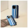 Evelatus Apple iPhone 14 Pro Max siliconenhoes meerkleurig blauw