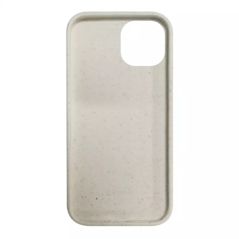 iLike Apple iPhone 13 siliconen-kunststof hoes Eco Print Design wit