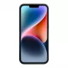 iLike Apple iPhone 14 siliconen-kunststof hoes Eco Print Design zwart