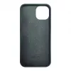 iLike Apple iPhone 14 siliconen-kunststof hoes Eco Print Design zwart