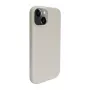iLike Apple iPhone 14 siliconen-kunststof hoes Eco Print Design wit