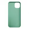 iLike Apple iPhone 14 siliconen-kunststof hoes Eco Print Design bloem groen