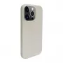 iLike Apple iPhone 14 Pro Max siliconen TPU hoes Eco Print Design wit