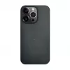 iLike Apple iPhone 14 Pro siliconen-kunststof hoes Eco Print Design zwart