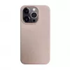iLike Apple iPhone 14 Pro siliconen-kunststof hoes Eco Print Design beige