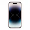 iLike Apple iPhone 14 Pro siliconen-kunststof hoes Eco Print Design beige