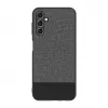 iLike Samsung Galaxy A14 5G kunstleer achterkanthoes grijs