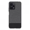 iLike Xiaomi Redmi Note 12 / Poco X5 Plastic Leather Back Cover grijs