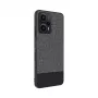 iLike Xiaomi Redmi Note 12 / Poco X5 Plastic Leather Back Cover grijs