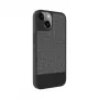 iLike Apple iPhone 14 Plastic Leather Back Cover grijs