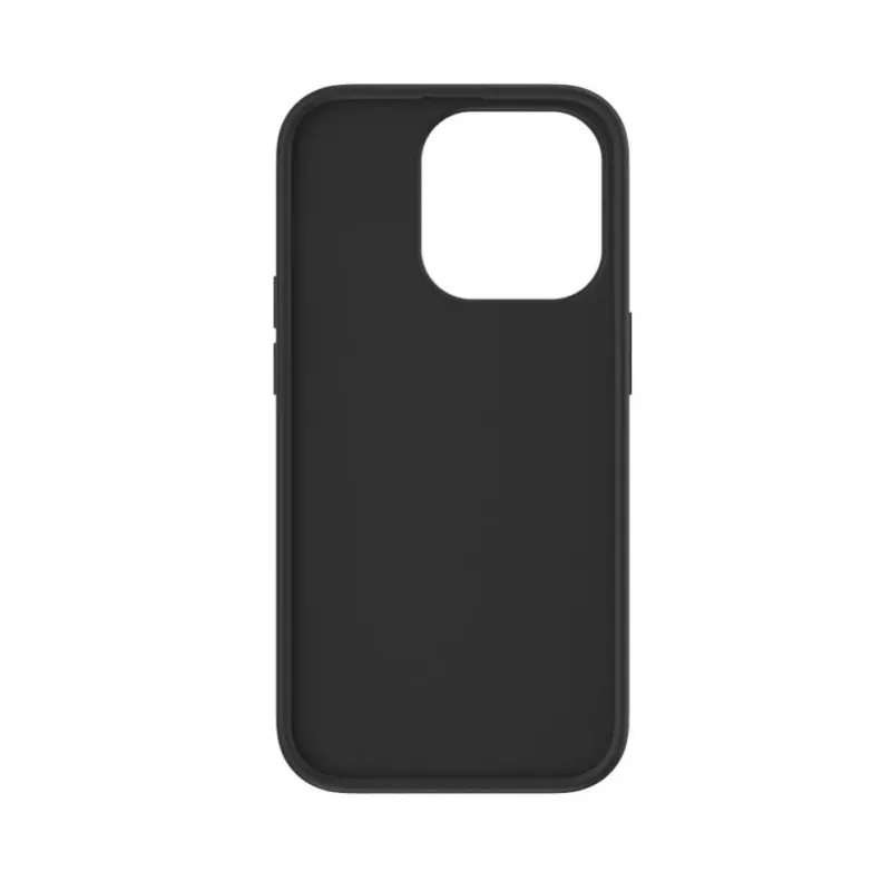 iLike Apple iPhone 14 Pro Plastic Leather Back Cover zwart