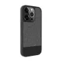 iLike Apple iPhone 14 Pro Plastic Leather Back Cover grijs