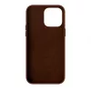 EVELATUS Apple iPhone 13 Pro Echtleren hoesje met MagSafe Bruin