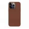 EVELATUS Apple iPhone 13 Pro Max Echtleren hoesje met MagSafe Bruin