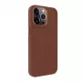 EVELATUS Apple iPhone 13 Pro Max Echtleren hoesje met MagSafe Bruin