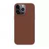 Evelatus Apple iPhone 14 Pro Max Echtleren hoesje met MagSafe Bruin