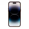 Evelatus Apple iPhone 14 Pro Max Echtleren hoesje met MagSafe Bruin