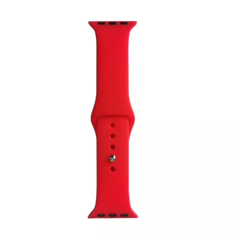 Evelatus 38/40/41mm Siliconen Loop Horlogebandje (110mm S/M) rood