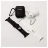 Evelatus Apple Watch 38/40/41mm Siliconen Loop Horlogebandje (110mm S/M) wit