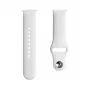 Evelatus Watch 22mm Siliconen Loop Horlogeband (S/M 110mm) wit