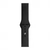 Evelatus 22mm Siliconen Loop Horlogeband (S/M 110mm) zwart