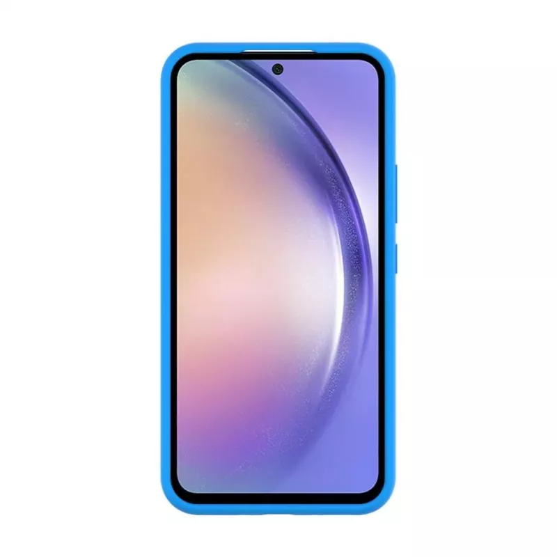 Evelatus Samsung Galaxy A54 Premium Soft Touch Siliconen Case blauw