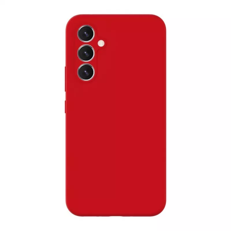 Evelatus Samsung Galaxy A54 Premium Soft Touch Siliconen Case rood