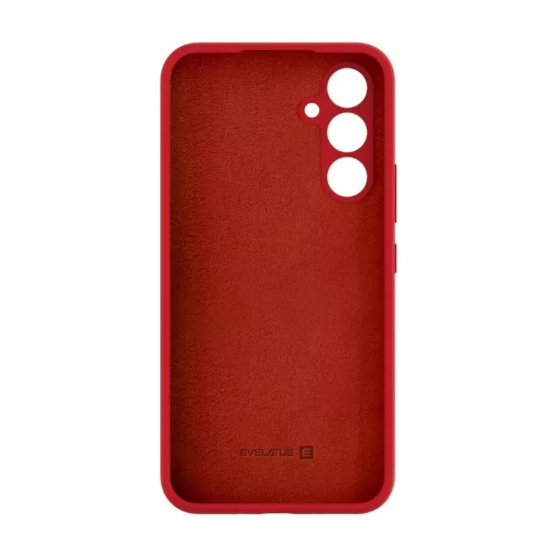 Evelatus Samsung Galaxy A54 Premium Soft Touch Siliconen Case rood