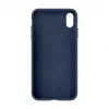 Evelatus Apple iPhone Xs Max Premium Soft Touch Siliconen Case Midnight Blue