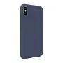Evelatus Apple iPhone Xs Max Premium Soft Touch Siliconen Case Midnight Blue