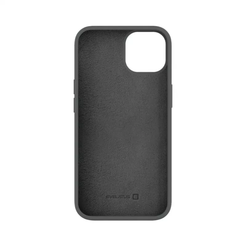 Evelatus Apple iPhone 13 Premium MagSafe Soft Touch Siliconen Case zilver