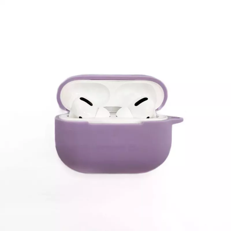 Evelatus Apple AirPods Pro 2 siliconen hoesje paars