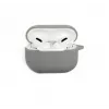 Evelatus Apple AirPods Pro 2 siliconen hoesje zilver