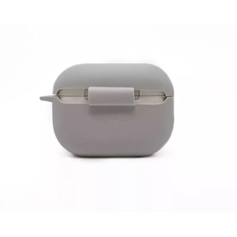 Evelatus Apple AirPods Pro 2 siliconen hoesje zilver