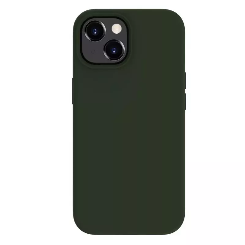 Evelatus Apple iPhone 15 Premium Soft Touch silicone case donker olijfgroen