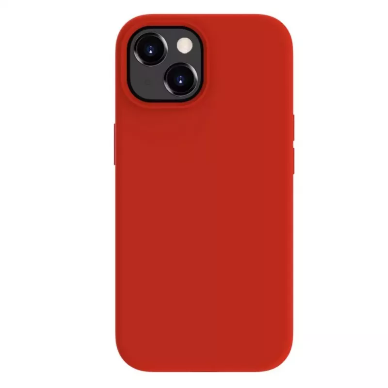 Evelatus Apple iPhone 15 Premium Soft Touch siliconen hoesje rood